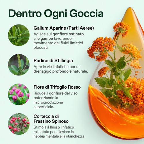 Linforiva® l Gocce Detox & Drenaggio Linfatico